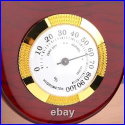 100 Count Cedar Wood Cigar Humidor Box with 4 Drawers & Built In Hygrometer for