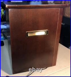 150 Cigars Storage Cabinet Countertop Tower Display Cedar Humidor Hygrometer