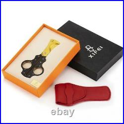 15-20 Cigar Humidor Tube Cigar cutter Scissors Set With Hydrometer & Humidifier