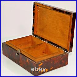 1894 Cigarette Cigarillo Cigar Box Case Humidor by Saunders & Shepherd England