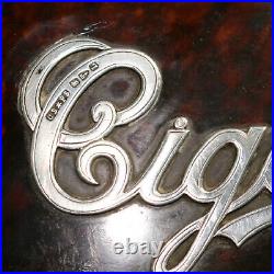 1894 Cigarette Cigarillo Cigar Box Case Humidor by Saunders & Shepherd England