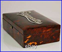 1894 Cigarette Cigarillo Cigar Box Case Humidor by Saunders & Shepherd England