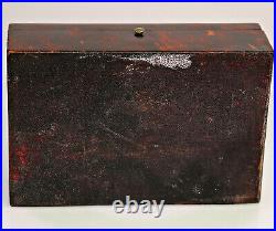 1894 Cigarette Cigarillo Cigar Box Case Humidor by Saunders & Shepherd England