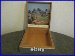 2006 Cigar Box Montecristo Michel Delacroix Signed Wood 2006 La Campagne Cubaire 2006 Cigar Box Montecristo Michel Delacroix Signed Wood 2006 La Campagne Cubaire