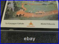 2006 Cigar Box Montecristo Michel Delacroix Signed Wood 2006 La Campagne Cubaire 2006 Cigar Box Montecristo Michel Delacroix Signed Wood 2006 La Campagne Cubaire