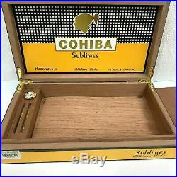 24 Sublimes Luxury Humidor Limited Edition 2004 Cigars Empty Box