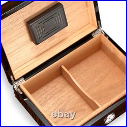 35CT Cigar Humidor Case Wood Box Humidifier Hygrometer Torch Lighter and Cutter 35CT Cigar Humidor Case Wood Box Humidifier Hygrometer Torch Lighter and Cutter