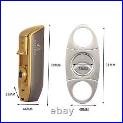 35CT Cigar Humidor Case Wood Box Humidifier Hygrometer Torch Lighter and Cutter 35CT Cigar Humidor Case Wood Box Humidifier Hygrometer Torch Lighter and Cutter