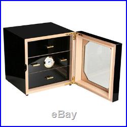 3 layer Humidor Cabinet Multilayer Cigar Cabinet Piano Paint Box Storage