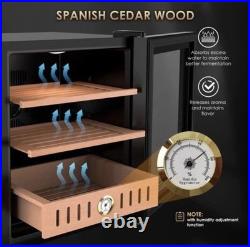 50L Electric Humidor Cigar Cooler (new without Origen box) Spanish cedar wood sh