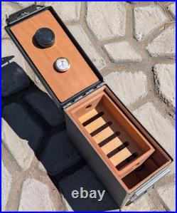 50 caliber humidors cedar lined ammo box powder coated Harley Davidson police Ed