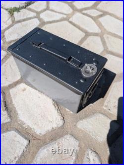 50 caliber humidors cedar lined ammo box powder coated Harley Davidson police Ed