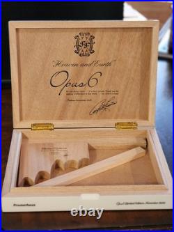 524. Carlito Fuente Opus 6 Travel Humidor Limited Edition 2020 Box Only 524. Carlito Fuente Opus 6 Travel Humidor Limited Edition 2020 Box Only