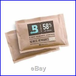 58% Boveda Humidity Level Control with 100 Pack Box 67 gram ea Made USA