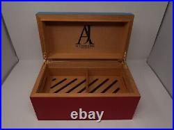 AJ Fernandez Enclave Humidor Brand New Holds Up To 40 Churchill-Sized Cigars
