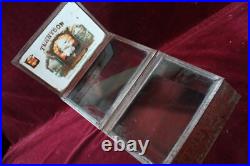 ANTIQUE TENNYSON 5c CIGARS HUMIDOR STORE DISPLAY MAZER CRESSMAN CIGAR CO USA