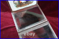 ANTIQUE TENNYSON 5c CIGARS HUMIDOR STORE DISPLAY MAZER CRESSMAN CIGAR CO USA