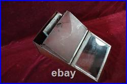 ANTIQUE TENNYSON 5c CIGARS HUMIDOR STORE DISPLAY MAZER CRESSMAN CIGAR CO USA ANTIQUE TENNYSON 5c CIGARS HUMIDOR STORE DISPLAY MAZER CRESSMAN CIGAR CO USA