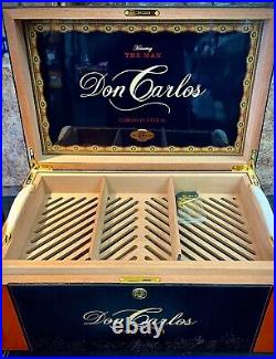 ARTURO FUENTE DON CARLOS The Man CIGAR HUMIDOR 2021 #807 of #1000 New in box ARTURO FUENTE DON CARLOS The Man CIGAR HUMIDOR 2021 #807 of #1000 New in box