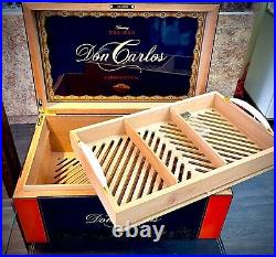 ARTURO FUENTE DON CARLOS The Man CIGAR HUMIDOR 2021 #807 of #1000 New in box ARTURO FUENTE DON CARLOS The Man CIGAR HUMIDOR 2021 #807 of #1000 New in box