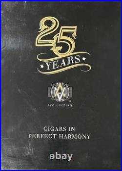 AVO 25TH ANNIVERSARY PIANO CIGAR HUMIDOR LIMITED EDITION #1292 OF 2000 With COA