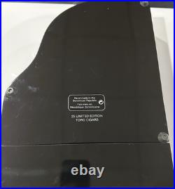 AVO 25TH ANNIVERSARY PIANO CIGAR HUMIDOR LIMITED EDITION #1292 OF 2000 With COA