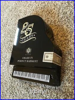 AVO Black Piano Box Humidor 25 Years Anniversary Limited Edition