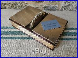 A Stylish Brass& Mahogany Cigar Humidor Box