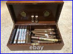 A Super Vintage Cigar Humidor Box Made In Italy