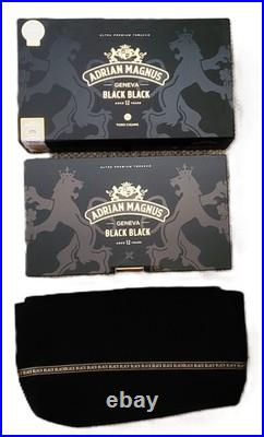 Adrian Magnus Geneva Royal Limited Edition Humidor/empty Cigar Box+package & Bag