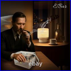 Airview Large Cigar Humidor Box Lockable Travel Friendly Desktop Humidor with