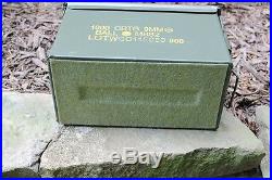 Ammodor Ammo Can Cigar Humidor. 50 cal surplus ammunition box with Deluxe Kit
