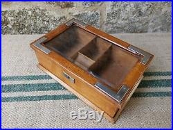 An Oak Humidor Box