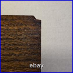 Antique 1920's Wooden Cigarette/Cigar Box Silver Accents? British Made