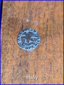 Antique Art Deco Wood Pipe Cigar Smoke Box Humidor Copper Line Cabinet End Table