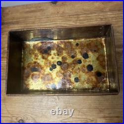 Antique Arts & Crafts Benedict Studio 207 Hammered Copper Cigar Humidor Box