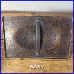 Antique Arts & Crafts Benedict Studio 207 Hammered Copper Cigar Humidor Box