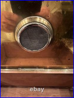 Antique Bradley & Hubbard B&H Humidor Tobacco Box Cedar Lined As Is