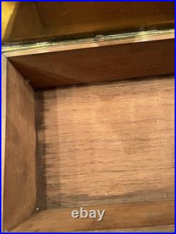 Antique Bradley & Hubbard B&H Humidor Tobacco Box Cedar Lined As Is