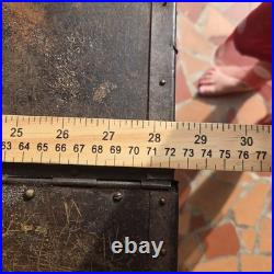 Antique Cigar Store Display Cremo Cigars Cedar Humidor Trunk Box Container
