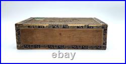 Antique High Five 50 Cigars Wood Box Superiores 1st District Factory109 Nebraska