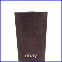 Antique Large Burl Wood Cigar Humidor Box 18.5 x 10.5 x 7.5 Inches