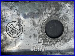 Antique Large Cremo Cigars Metal Humidor Trunk Box General Store Sign Display