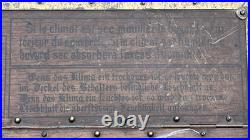 Antique Large Cremo Cigars Metal Humidor Trunk Box General Store Sign Display