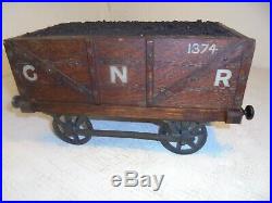 Antique Novelty Railroad Coal Carriage Cigar Box, Humidor, Railway cigarette