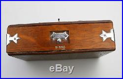 Antique Treen / Boxes A fine & unusual Smoking Humidor Companion Box C. 1885