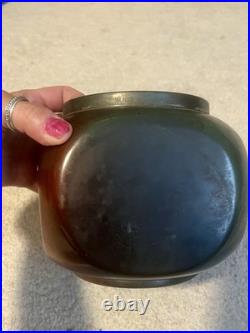 Antique/VTG Handel Ware Humidor Cigar Box Humidor with Lid #4060