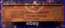 Antique Wooden Cigar Box John lamb