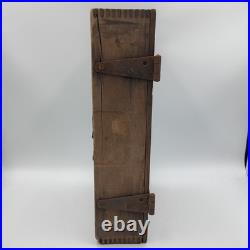 Antique Wooden Continental Tobacco Co. Sorg Middletown Ohio 1901 Cigar Box