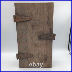 Antique Wooden Continental Tobacco Co. Sorg Middletown Ohio 1901 Cigar Box